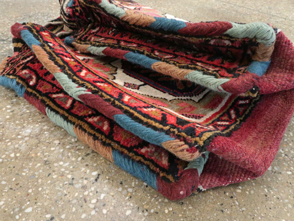 Vintage Persian Afshar Tribal Bag, No.25285 - Gsblank