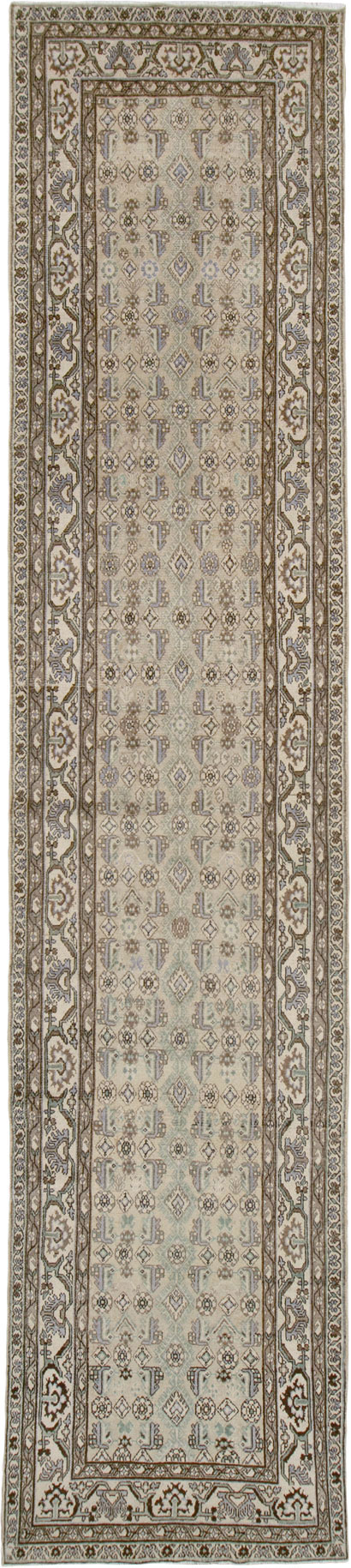 Vintage Persian Malayer Runner (Pair: 1 of 2), No.25289 - Gsblank