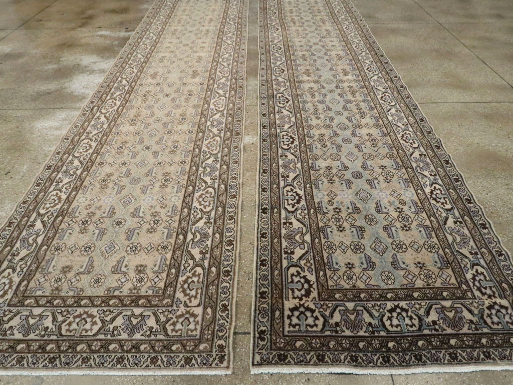 Vintage Persian Malayer Runner (Pair: 1 of 2), No.25289 - Gsblank
