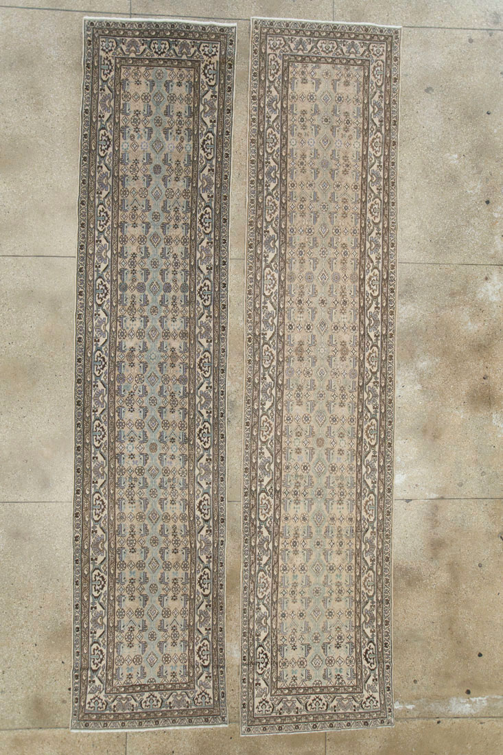 Vintage Persian Malayer Runner (Pair: 1 of 2), No.25289 - Gsblank