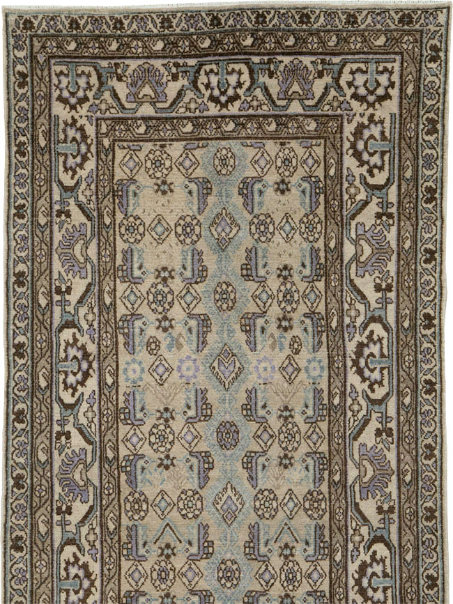 Vintage Persian Malayer Runner (Pair: 2 of 2), No.25290 - Gsblank