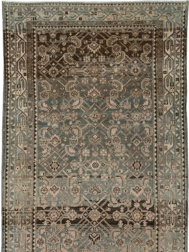 Vintage Persian Malayer Runner, No.25291 - Gsblank
