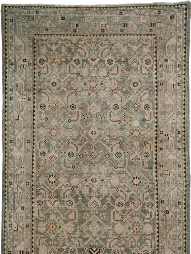 Vintage Persian Malayer Runner, No.25291 - Gsblank