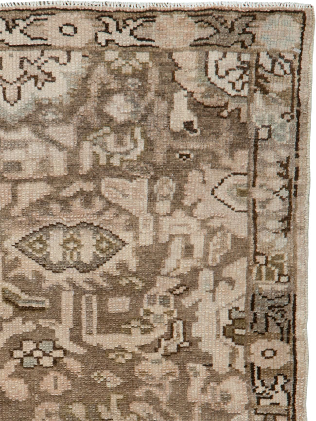 Vintage Persian Malayer Sampler Rug, No.25292 - Gsblank