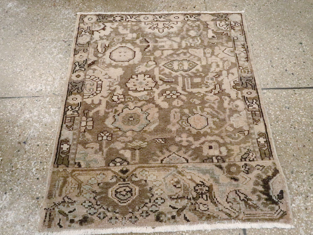 Vintage Persian Malayer Sampler Rug, No.25292 - Gsblank