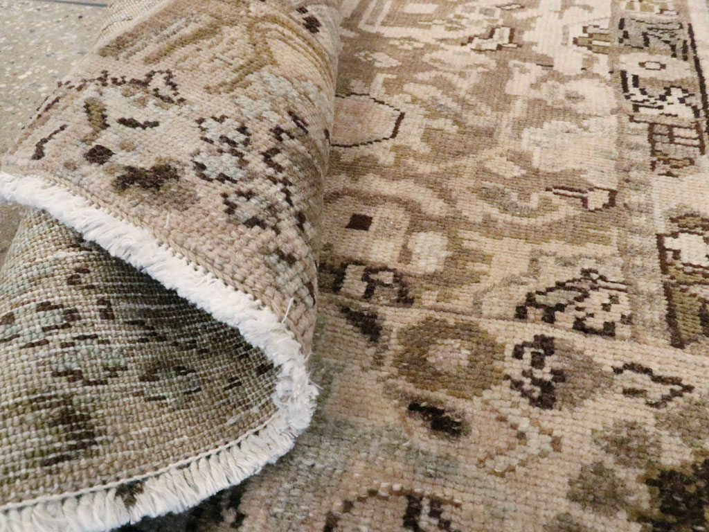 Vintage Persian Malayer Sampler Rug, No.25292 - Gsblank