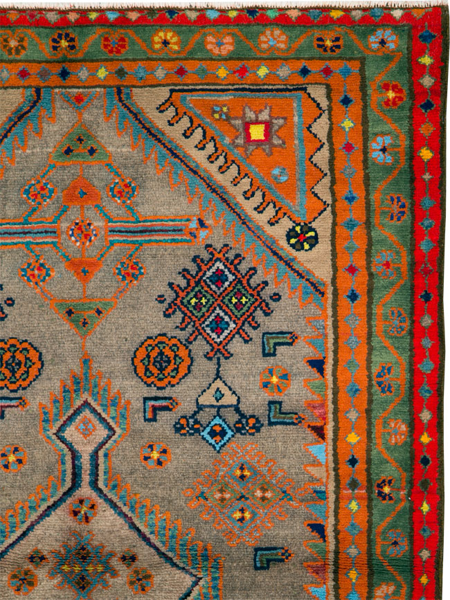 Vintage Persian Malayer Rug, No.25293 - Gsblank