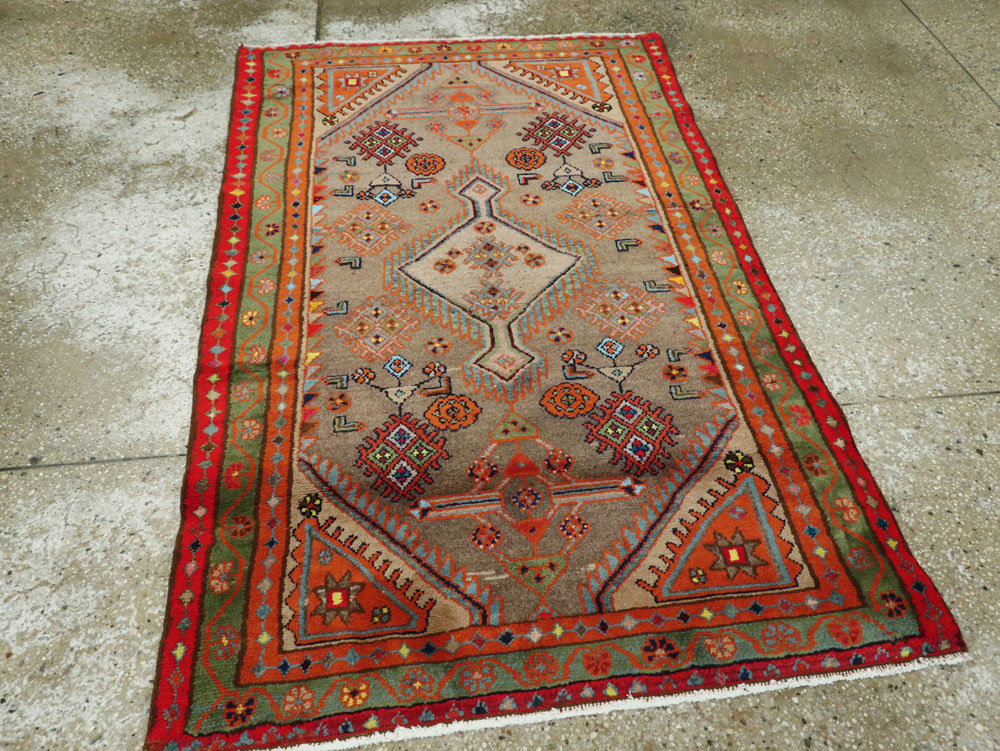Vintage Persian Malayer Rug, No.25293 - Gsblank
