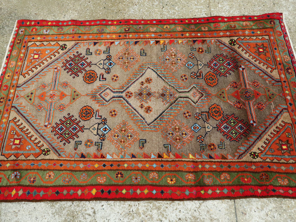 Vintage Persian Malayer Rug, No.25293 - Gsblank