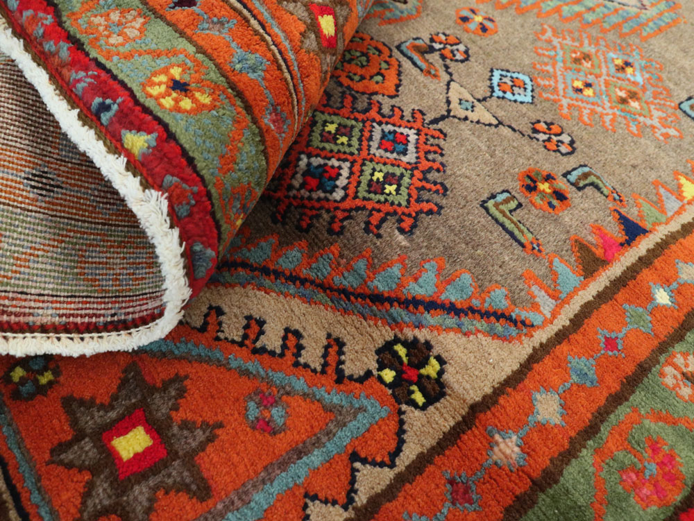 Vintage Persian Malayer Rug, No.25293 - Gsblank