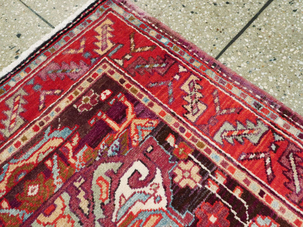 Vintage Persian Hamadan Rug, No.25295 - Gsblank