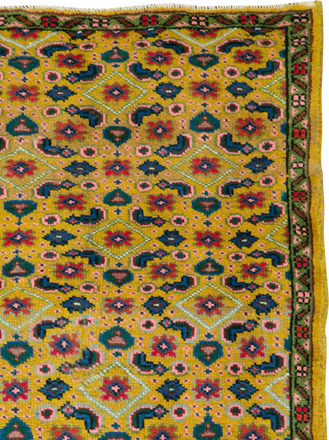 Vintage Persian Mahal Rug, No.25296 - Gsblank