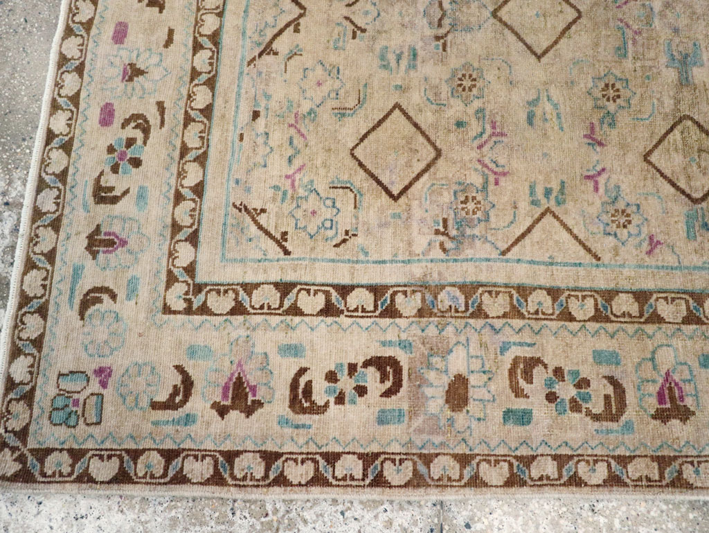 Vintage Persian Malayer Rug, No.25303 - Gsblank