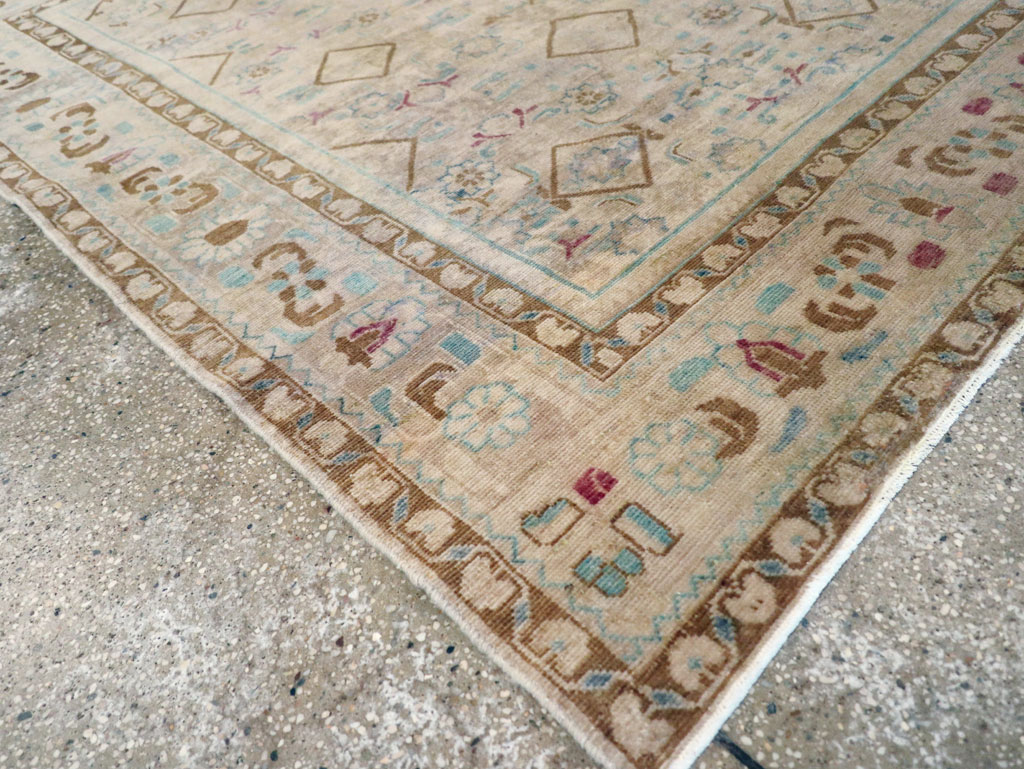Vintage Persian Malayer Rug, No.25303 - Gsblank