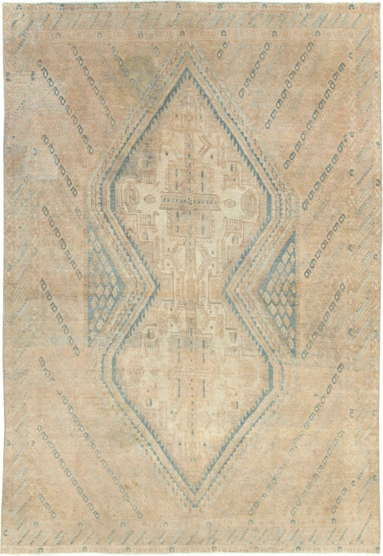 Vintage Persian Afshar Rug, No.25305 - Gsblank