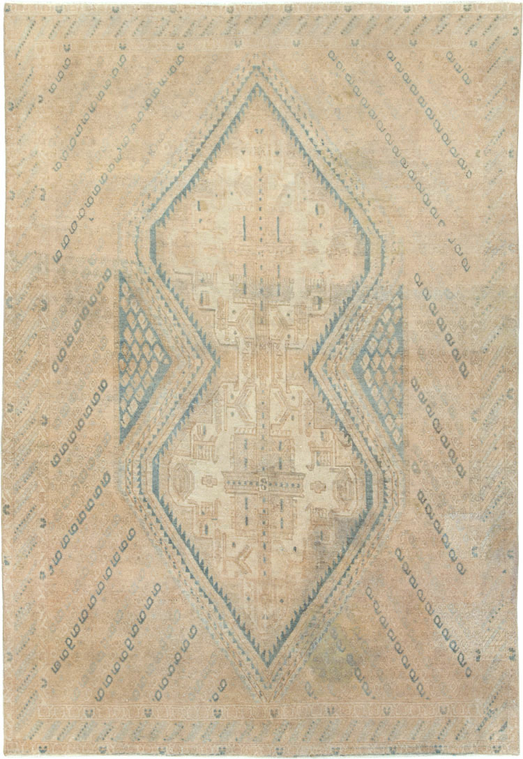 Vintage Persian Afshar Rug, No.25305 - Gsblank