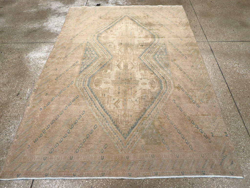 Vintage Persian Afshar Rug, No.25305 - Gsblank