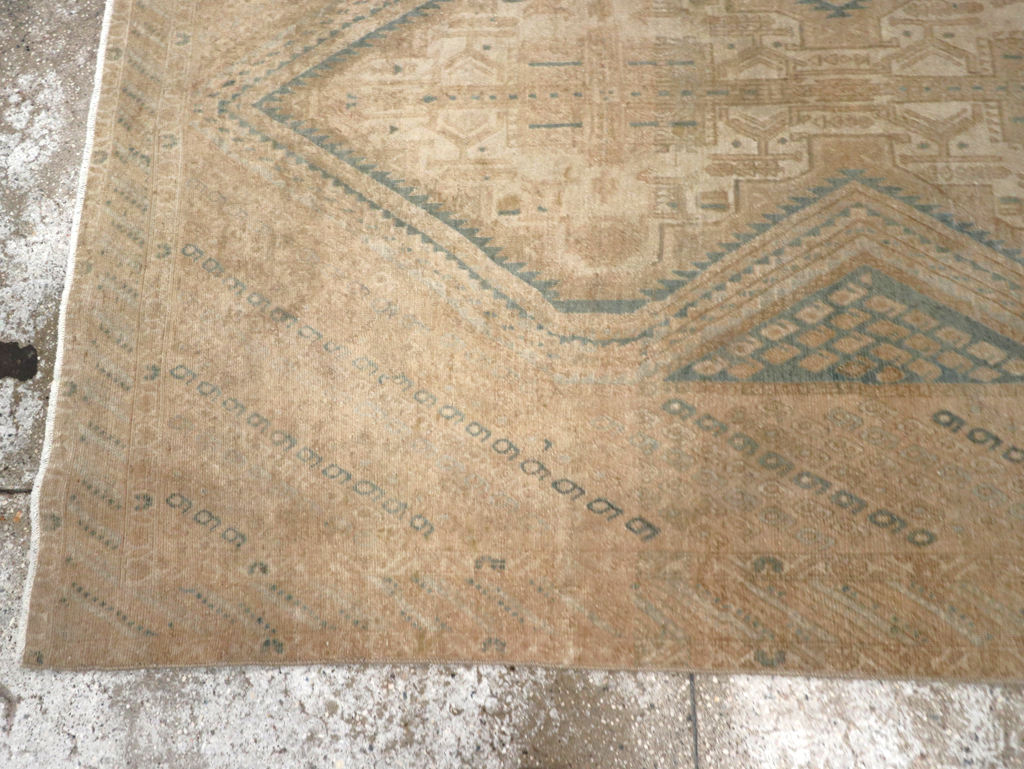 Vintage Persian Afshar Rug, No.25305 - Gsblank