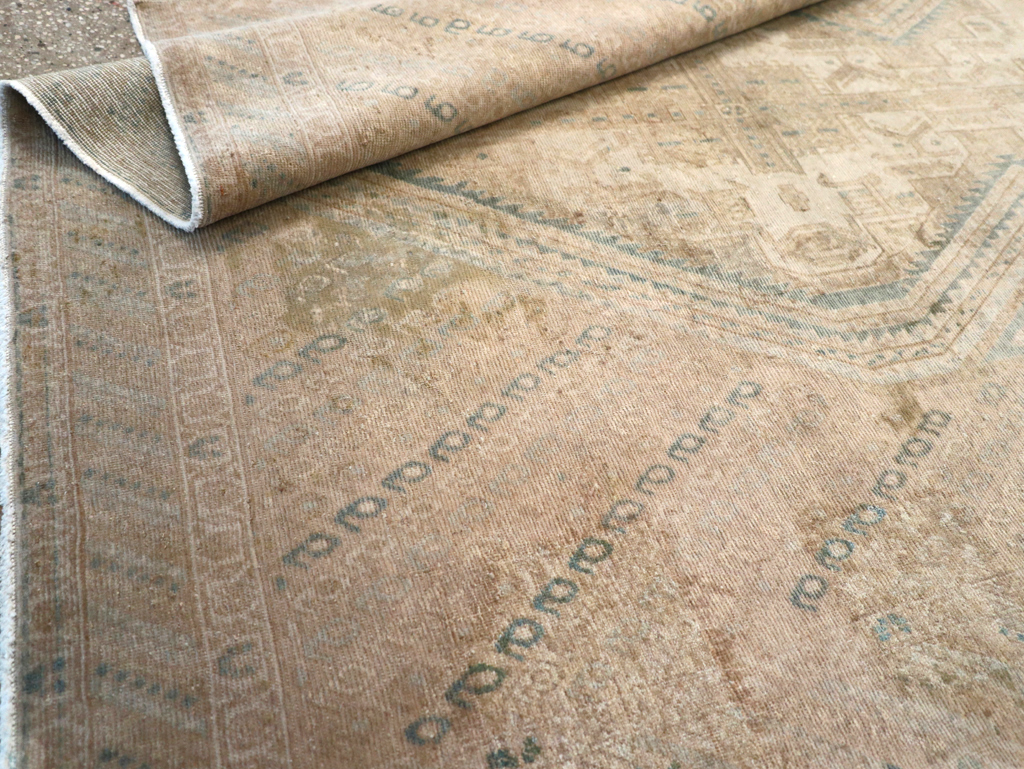 Vintage Persian Afshar Rug, No.25305 - Gsblank