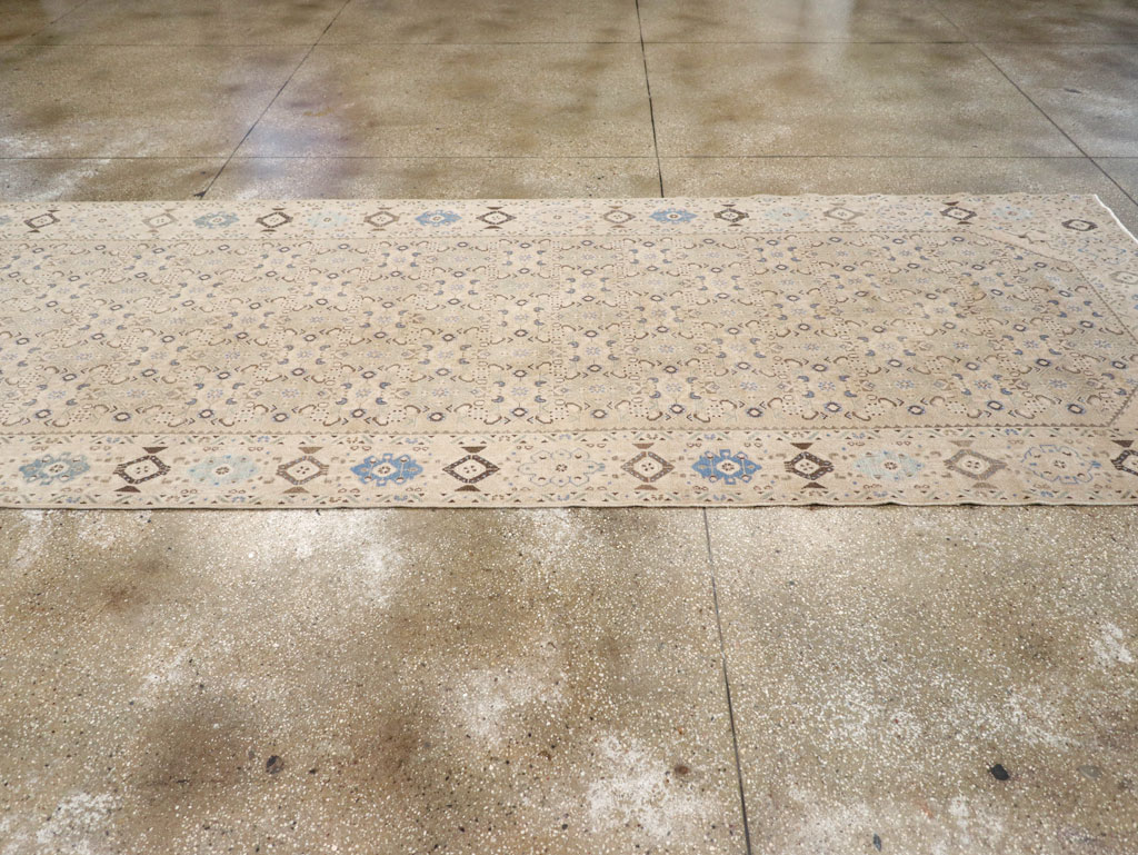 Vintage Persian Malayer Wide Gallery Runner, No.25308 - Gsblank