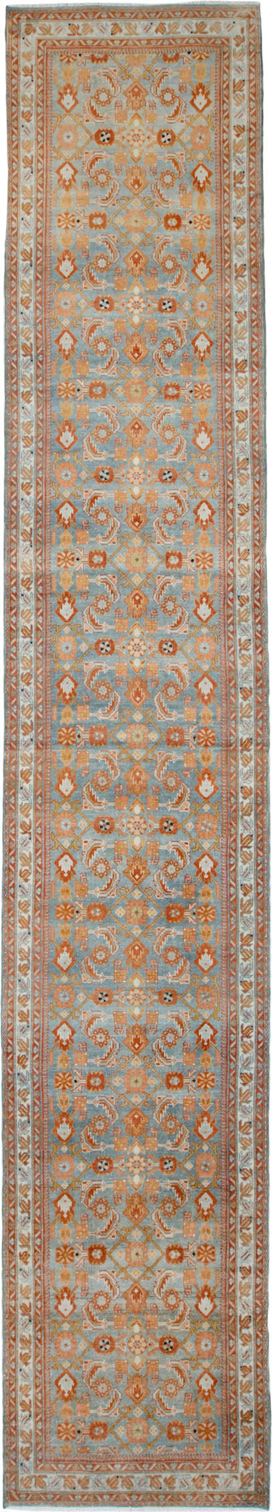 Vintage Persian Malayer Runner, No.25311 - Gsblank