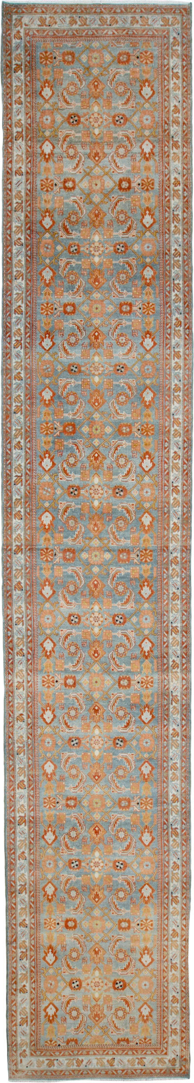 Vintage Persian Malayer Runner, No.25311 - Gsblank