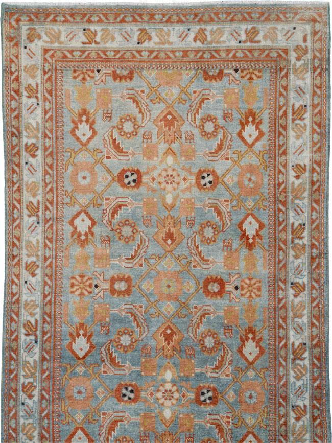 Vintage Persian Malayer Runner, No.25311 - Gsblank
