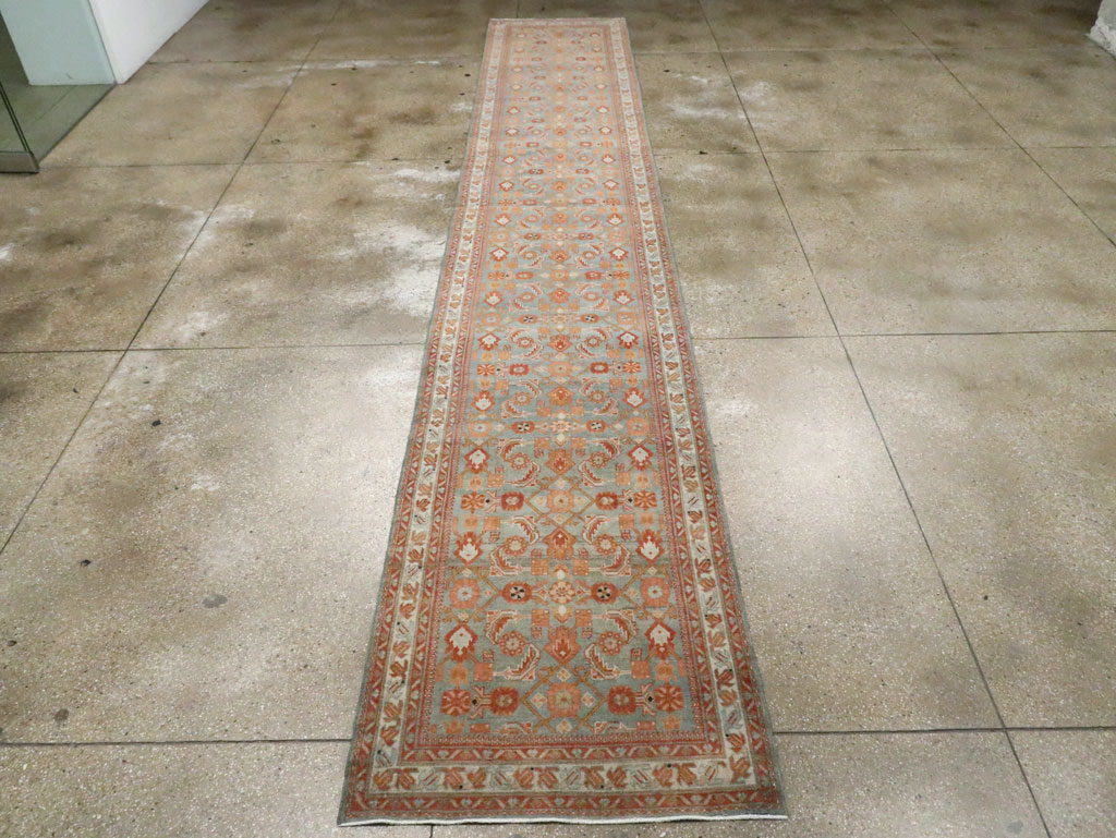 Vintage Persian Malayer Runner, No.25311 - Gsblank