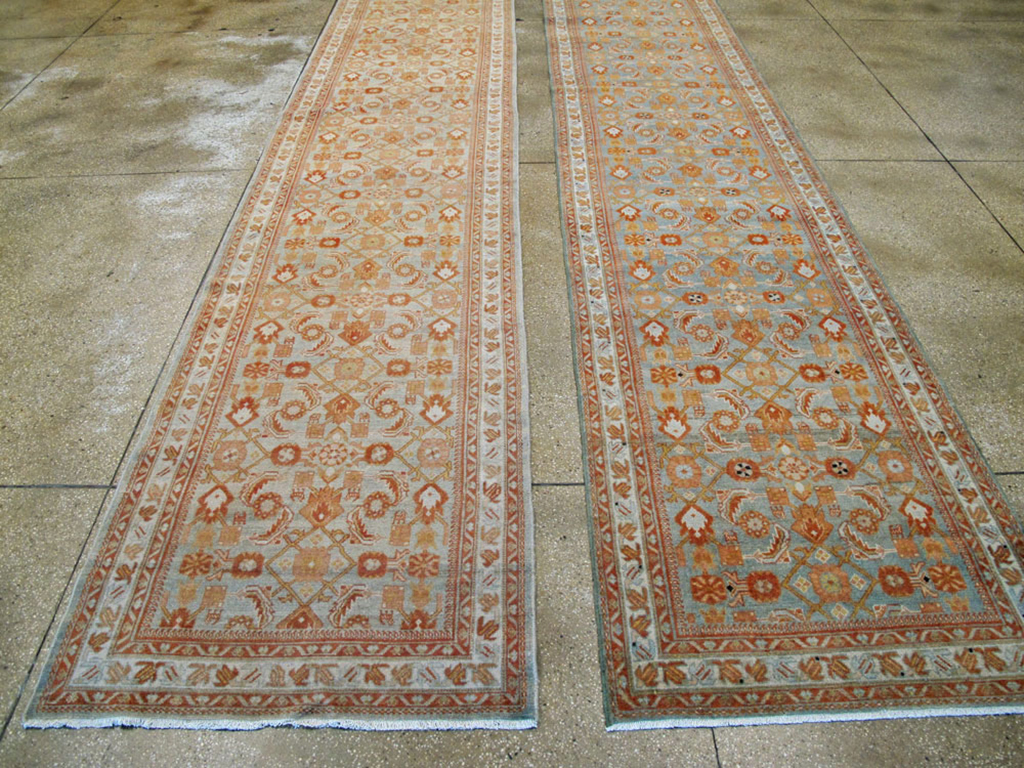 Vintage Persian Malayer Runner, No.25311 - Gsblank