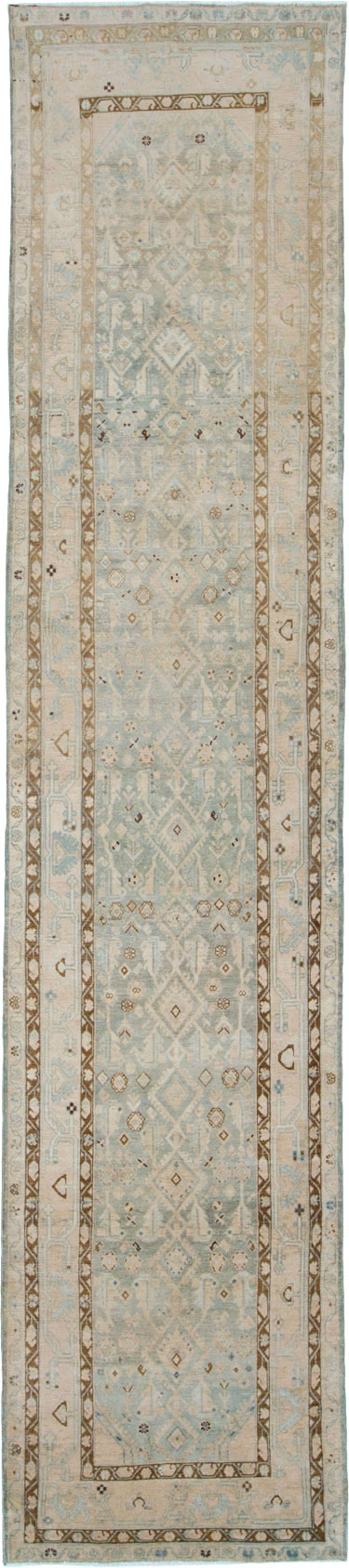Vintage Persian Malayer Runner (Pair: 1 of 2), No.25314 - Gsblank