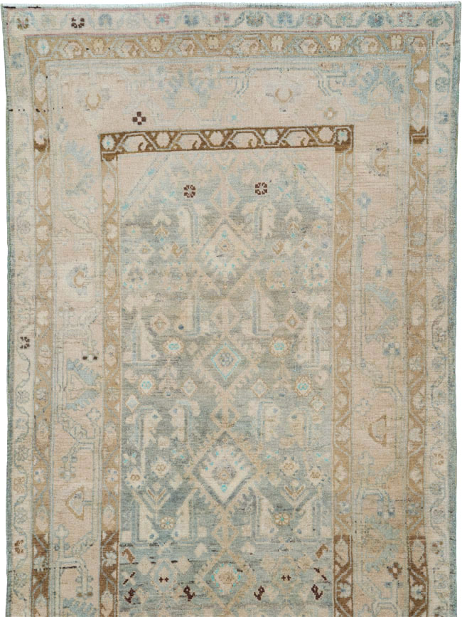 Vintage Persian Malayer Runner (Pair: 1 of 2), No.25314 - Gsblank