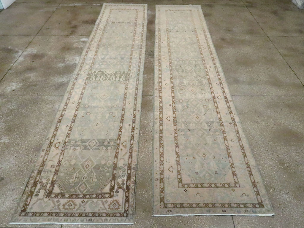 Vintage Persian Malayer Runner (Pair: 1 of 2), No.25314 - Gsblank