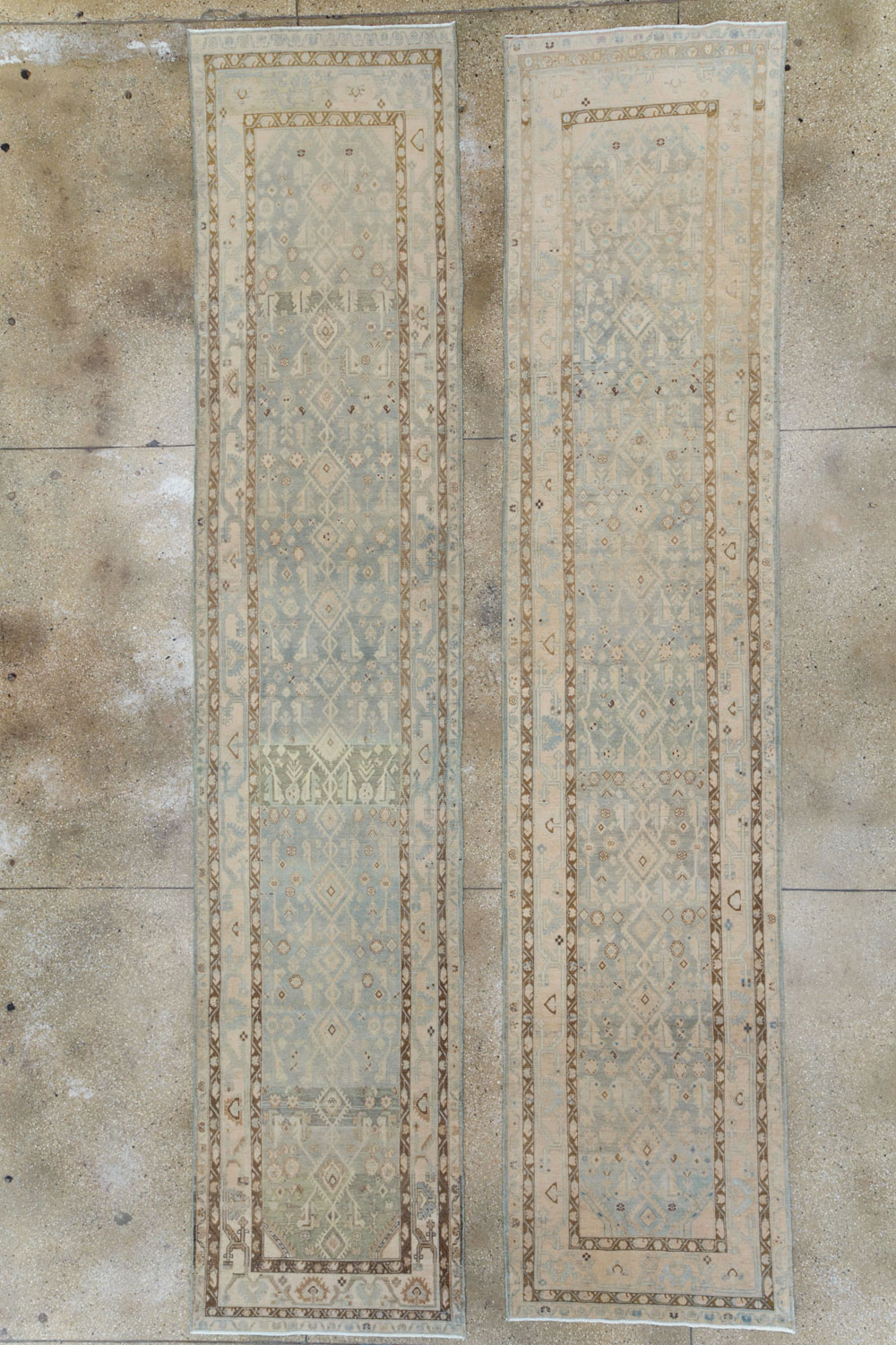 Vintage Persian Malayer Runner (Pair: 1 of 2), No.25314 - Gsblank