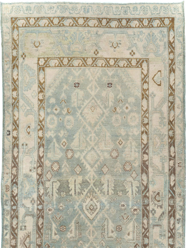 Vintage Persian Malayer Runner (Pair: 2 of 2), No.25315 - Gsblank