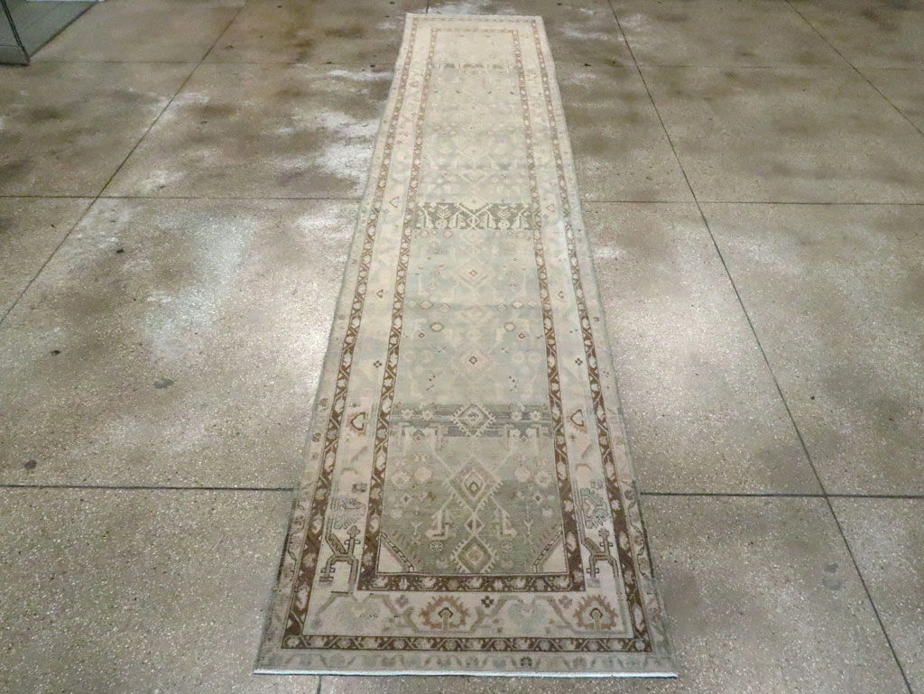 Vintage Persian Malayer Runner (Pair: 2 of 2), No.25315 - Gsblank