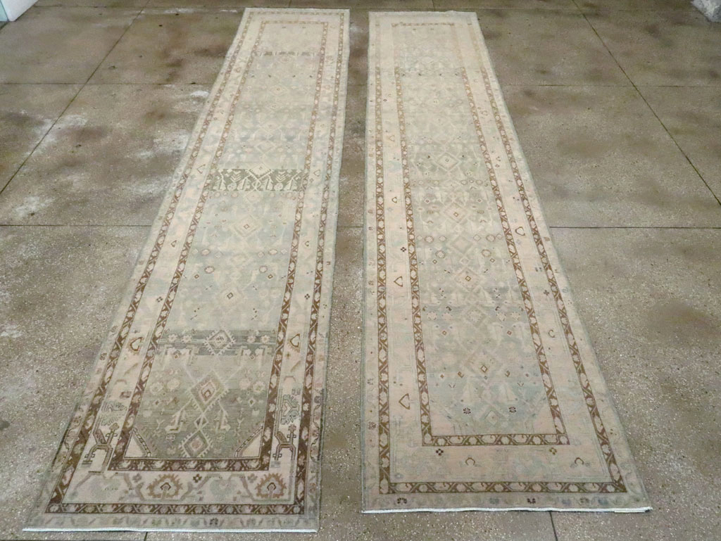 Vintage Persian Malayer Runner (Pair: 2 of 2), No.25315 - Gsblank