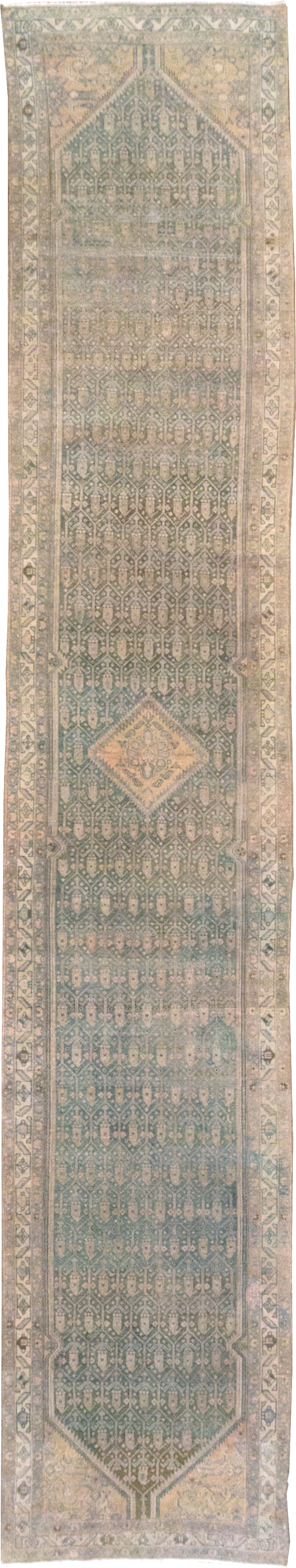 Vintage Persian Malayer Runner, No.25318 - Gsblank