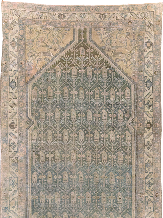 Vintage Persian Malayer Runner, No.25318 - Gsblank