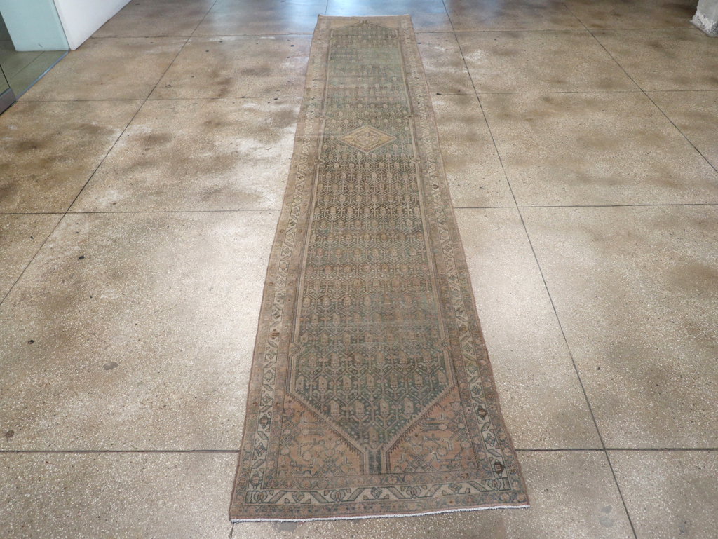 Vintage Persian Malayer Runner, No.25318 - Gsblank
