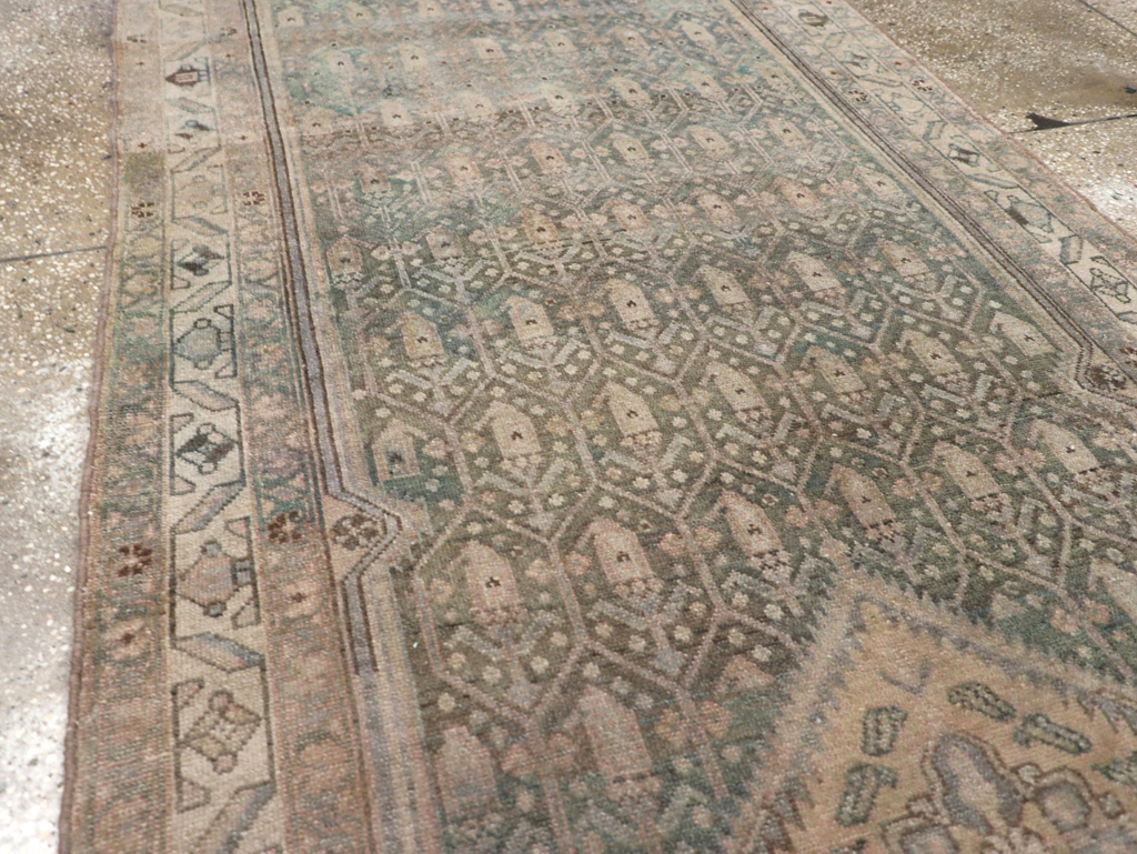 Vintage Persian Malayer Runner, No.25318 - Gsblank