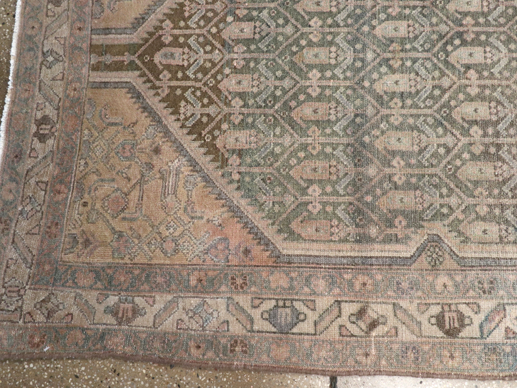 Vintage Persian Malayer Runner, No.25318 - Gsblank