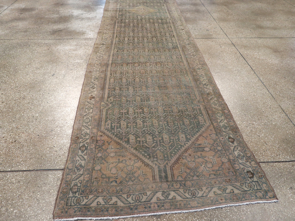 Vintage Persian Malayer Runner, No.25318 - Gsblank