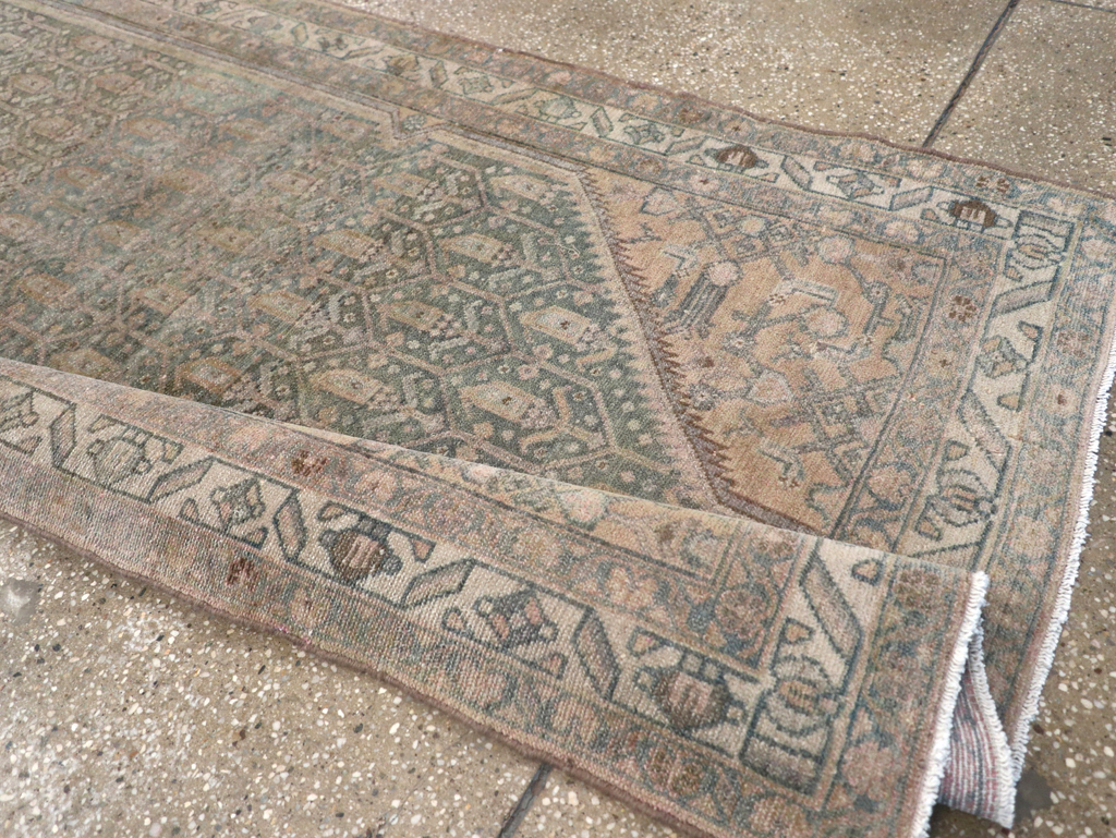 Vintage Persian Malayer Runner, No.25318 - Gsblank