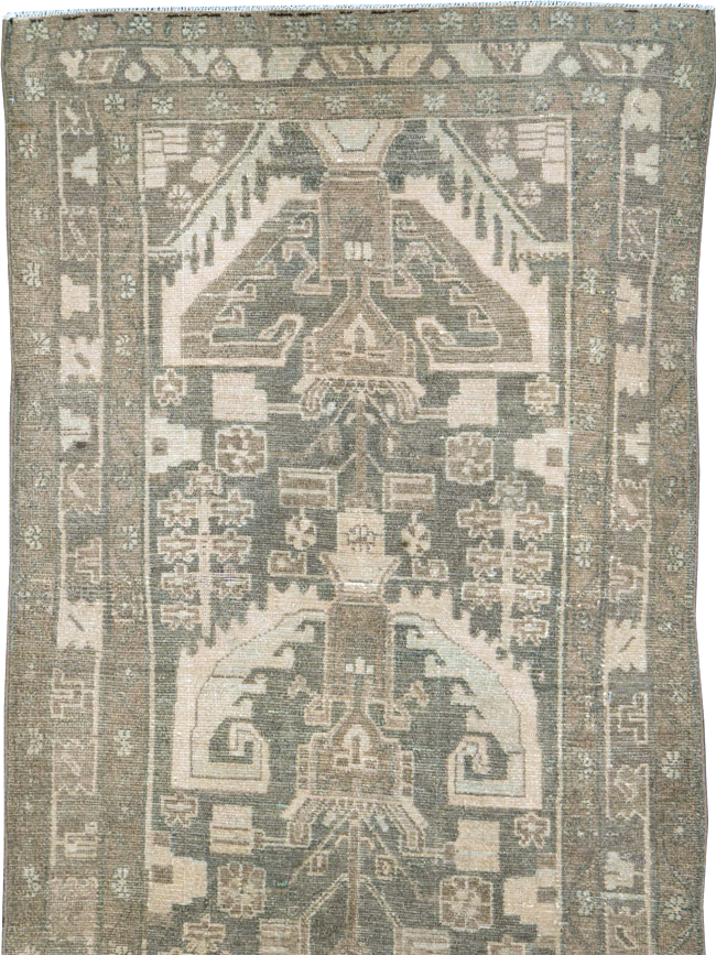 Vintage Persian Malayer Runner, No.25320 - Gsblank