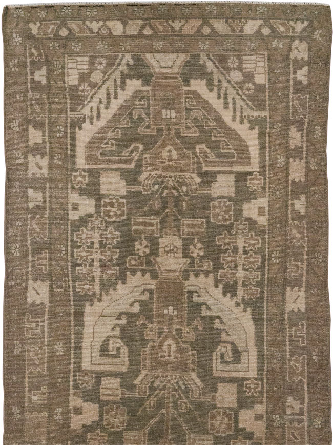 Vintage Persian Malayer Runner, No.25320 - Gsblank