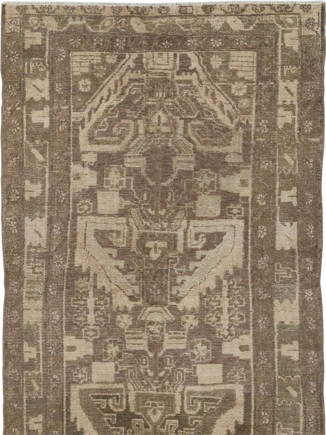 Vintage Persian Malayer Runner, No.25320 - Gsblank