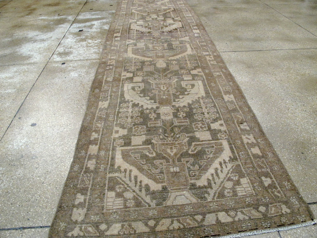 Vintage Persian Malayer Runner, No.25320 - Gsblank