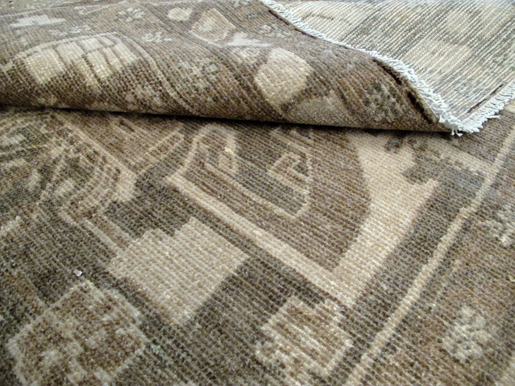 Vintage Persian Malayer Runner, No.25320 - Gsblank