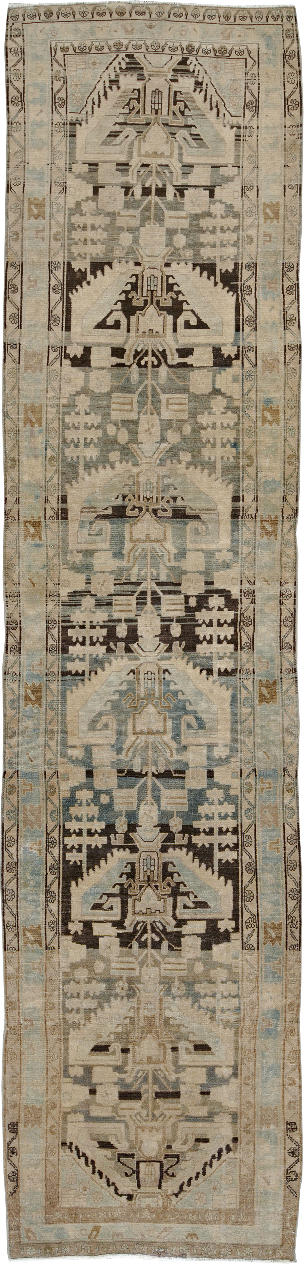 Antique Persian Malayer Runner, No.25321 - Gsblank