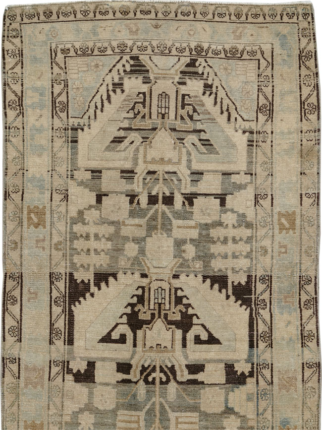 Antique Persian Malayer Runner, No.25321 - Gsblank